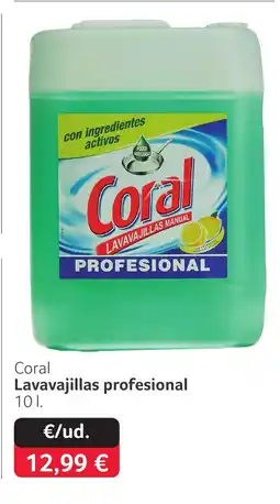 GM Cash & Carry CORAL Lavavajillas profesional oferta