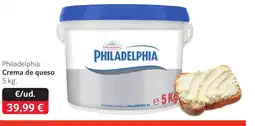 GM Cash & Carry PHILADELPHIA Crema de queso oferta