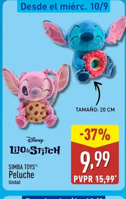ALDI SIMBA TOYS Peluche oferta