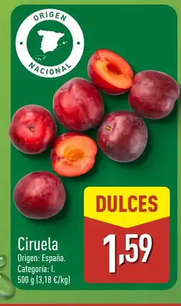 ALDI Ciruela oferta