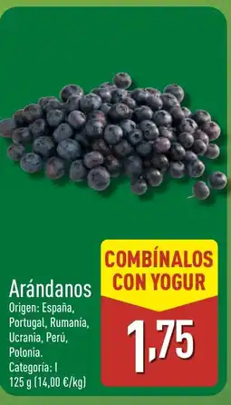 ALDI Arándanos oferta
