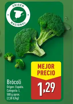 ALDI Brócoli oferta