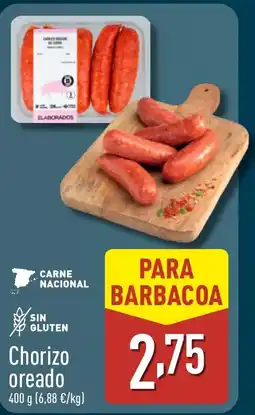 ALDI Chorizo oreado oferta