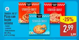 ALDI TRADER JOE'S Pizza con borde relleno oferta