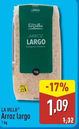 ALDI LA VILLA Arroz largo oferta