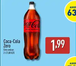 ALDI COCA-COLA Zero oferta