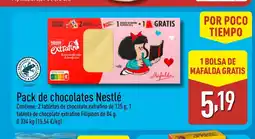 ALDI Pack de chocolates Nestlé oferta