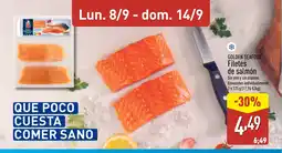 ALDI GOLDEN SEAFOOD Filetes de salmón oferta