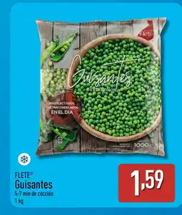 ALDI FLETE Guisantes oferta
