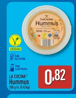 ALDI LA COCINA Hummus oferta