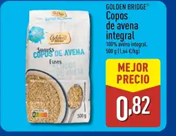 ALDI GOLDEN BRIDGE Copos de avena integral oferta