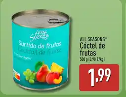 ALDI ALL SEASONS Cóctel de frutas oferta