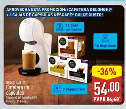 ALDI DOLCE GUSTO Cafetera de cápsulas oferta