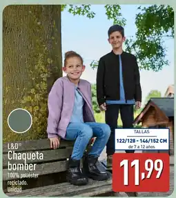 ALDI L&D Chaqueta bomber oferta