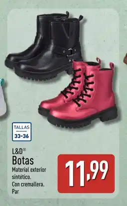 ALDI L&D Botas oferta