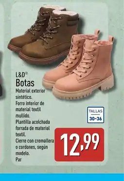 ALDI L&D Botas oferta