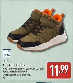 ALDI L&D Zapatillas altas oferta