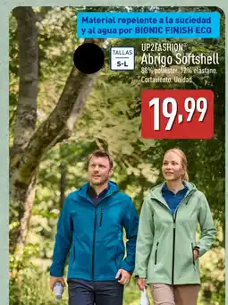 ALDI UP2FASHION Abrigo Softshell oferta