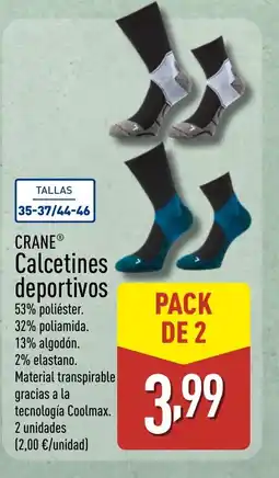 ALDI CRANE Calcetines deportivos oferta