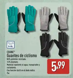 ALDI CRANE Guantes de ciclismo oferta