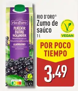 ALDI RIO D'ORO Zumo de saúco oferta