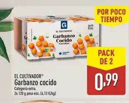 ALDI EL CULTIVADOR Garbanzo cocido oferta
