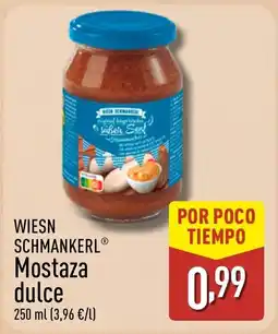 ALDI WIESN SCHMANKERL Mostaza dulce oferta