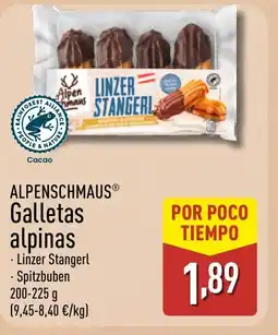 ALDI ALPENSCHMAUS Galletas alpinas oferta