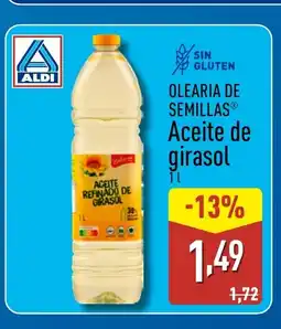 ALDI OLEARIA DE SEMILLAS Aceite de girasol oferta