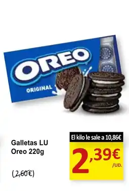SPAR OREO Galletas lu oferta