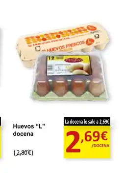 SPAR Huevos L docena oferta