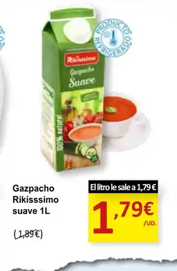SPAR RIKISSSIMO Gazpacho suave oferta