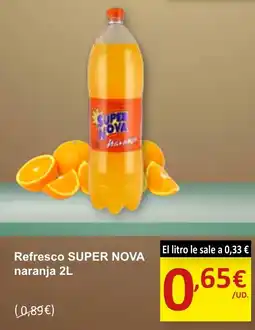 SPAR SUPER NOVA Refresco naranja oferta