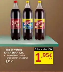 SPAR LA CASERA Tinto de verano oferta