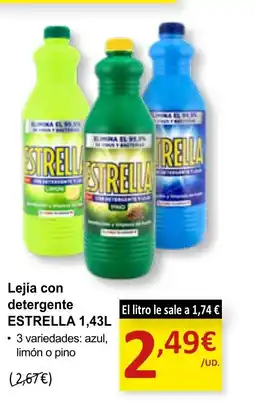 SPAR ESTRELLA Lejia con detergente oferta