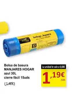 SPAR MANJARES HOGAR Bolsa de basura oferta