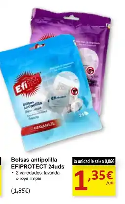 SPAR EFIPROTECT Bolsas antipolilla oferta