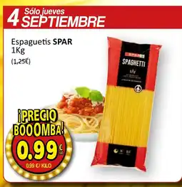 SPAR SPAR Espaguetis oferta