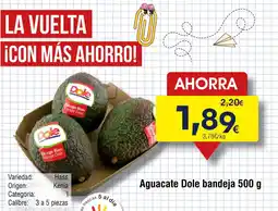 FROIZ Aguacate Dole bandeja oferta