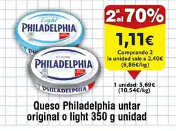 FROIZ Queso Philadelphia untar original o light oferta