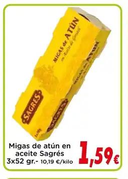 Proxi SAGRES Migas de atún en aceite oferta
