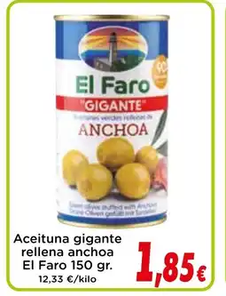 Proxi EL FARO Aceituna gigante rellena anchoa oferta