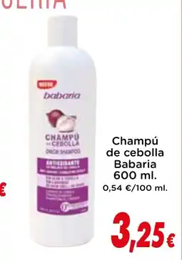 Proxi BABARIA Champú de cebolla oferta