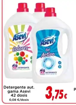 Proxi ASEVI Detergente aut gama oferta