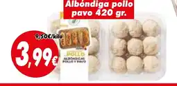 Proxi Albóndiga pollo pavo oferta