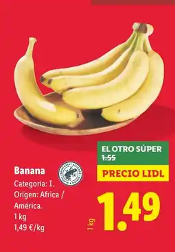 Lidl Banana oferta