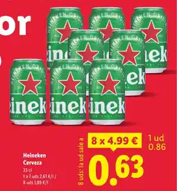 Lidl HEINEKEN Cerveza oferta