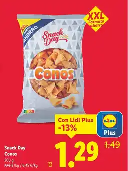 Lidl SNACK DAY Conos oferta