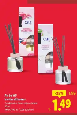 Lidl Air by W5 Varitas difusoras oferta