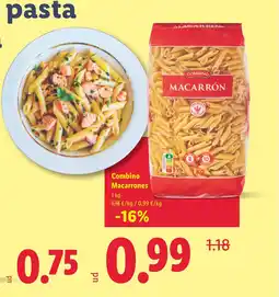Lidl COMBINO Macarrones oferta